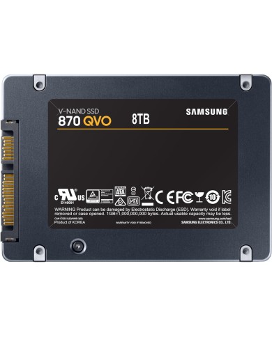 Samsung 870 QVO SSD 8 To SATA III – SSD INTERNE Samsung 870 QVO SSD 8 To SATA III – SSD INTERNE