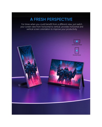 Arzopa Z1FC – Moniteur Gaming Portable 16.1” Arzopa Z1FC – Moniteur Gaming Portable 16.1”