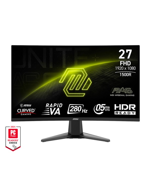 Moniteur Gaming  MSI MAG 276CXF 27" IPS FHD 280 Hz