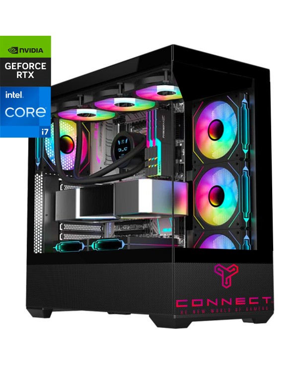 PC Gamer STEALTH – Intel Core i7-12700KF | RTX 4060 | 16 Go RAM | 1 To SSD