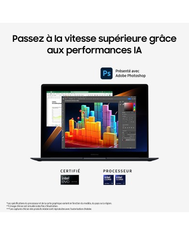 Samsung Galaxy Book4 Pro 16" (NP960XGK-KG1FR). - PC PORTABLE Samsung Galaxy Book4 Pro 16" (NP960XGK-KG1FR). - PC PORTABLE