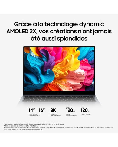 Samsung Galaxy Book4 Pro 16" (NP960XGK-KG1FR). - PC PORTABLE Samsung Galaxy Book4 Pro 16" (NP960XGK-KG1FR). - PC PORTABLE