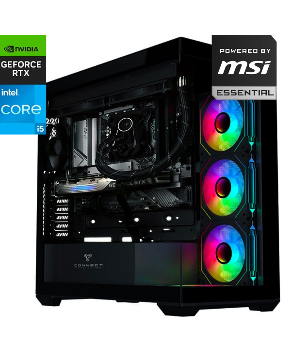 PC Gamer Connect Ryzen 5 7600 | MSI GeForce RTX 4060 Ti | 16 Go DDR5 | 1TB SSD