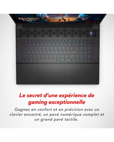 Alienware m18 R2 18" QHD+ 165 Hz|i9-14900HX | RTX 4070 | 32 Go | 1 To | WINDOWS 11 FAMILLE Alienware m18 R2 18" QHD+ 165 Hz|i9-14900HX | RTX 4070 | 32 Go | 1 To | WINDOWS 11 FAMILLE