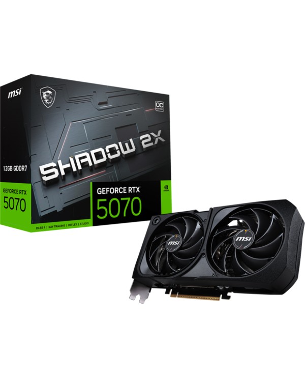 MSI GeForce RTX 5070 SHAODW 2X OC 12GB GDDR7