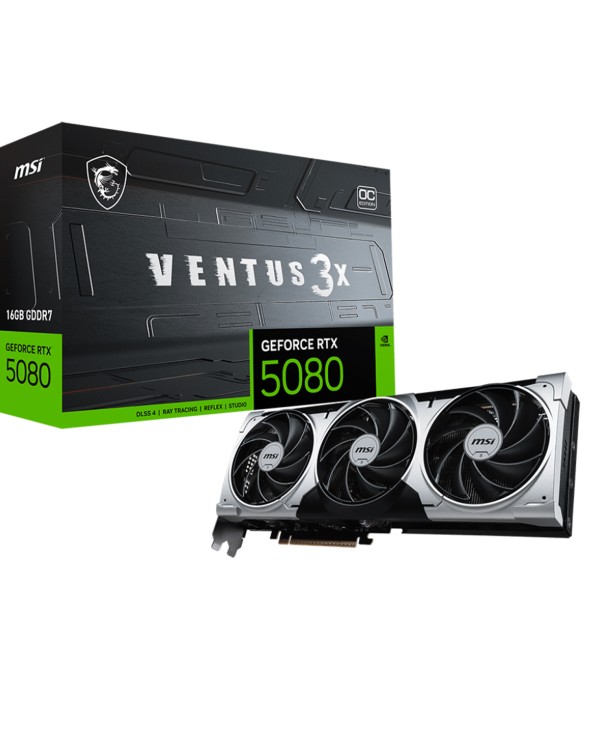 MSI GeForce RTX 5080 16G VENTUS 3X OC PLUS