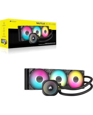 Corsair Nautilus 360 RS ARGB (Noir) - REFROIDISSEUR PROCESSEUR Corsair Nautilus 360 RS ARGB (Noir) - REFROIDISSEUR PROCESSEUR