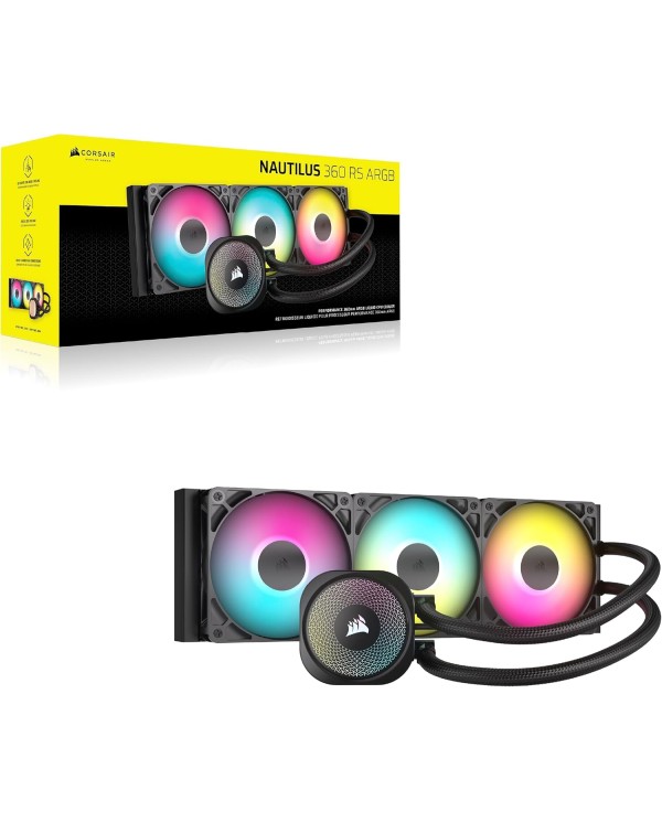 Corsair Nautilus 360 RS ARGB (Noir)