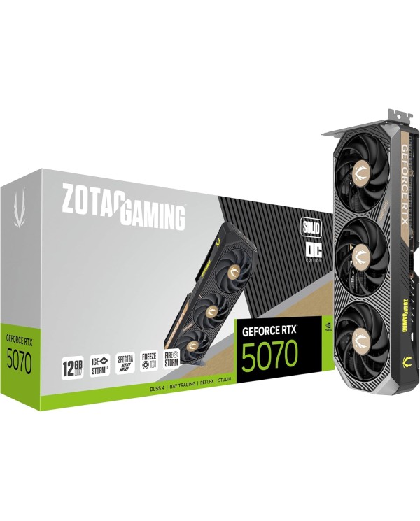 ZOTAC Gaming GeForce RTX 5070 Solid OC DLSS 4 12GB GDDR7