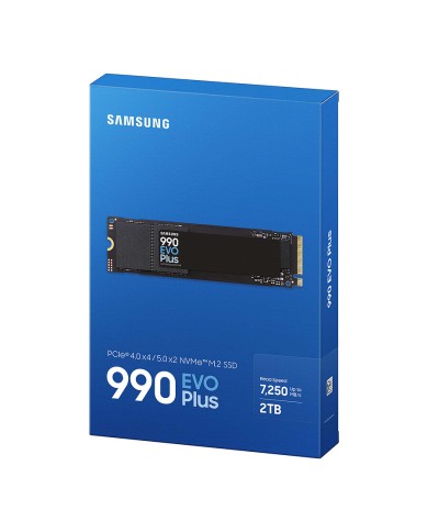 Samsung SSD 990 EVO Plus M.2 PCIe NVMe 2Tb. Samsung SSD 990 EVO Plus M.2 PCIe NVMe 2Tb.