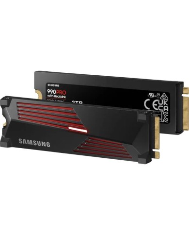 Samsung SSD 990 PRO M.2 PCIe NVMe 2To avec dissipateur - SSD Samsung SSD 990 PRO M.2 PCIe NVMe 2To avec dissipateur - SSD
