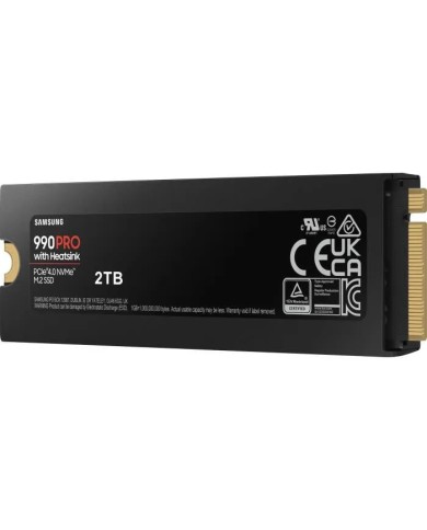 Samsung SSD 990 PRO M.2 PCIe NVMe 2To avec dissipateur - SSD Samsung SSD 990 PRO M.2 PCIe NVMe 2To avec dissipateur - SSD