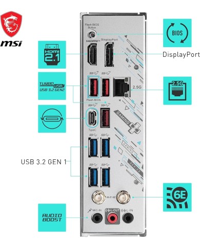 MSI B650M GAMING PLUS WIFI - Carte mère MSI B650M GAMING PLUS WIFI - Carte mère