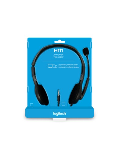 Logitech Stereo Headset H111 - Casque Logitech Stereo Headset H111 - Casque