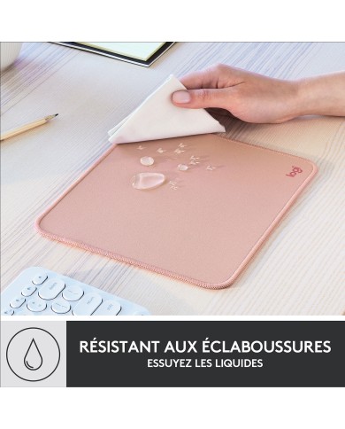 Logitech Mouse Pad Studio Series (Rose) - Tapis Souris Logitech Mouse Pad Studio Series (Rose) - Tapis Souris