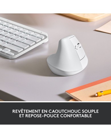 Logitech Lift (Blanc) - Souris Logitech Lift (Blanc) - Souris