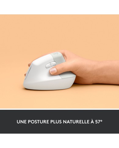 Logitech Lift (Blanc) - Souris Logitech Lift (Blanc) - Souris