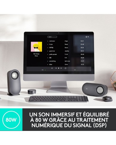 Logitech Z407 - Enceinte PC Logitech Z407 - Enceinte PC