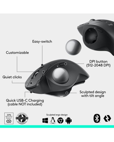 Logitech MX Ergo S - Souris Pc Logitech MX Ergo S - Souris Pc