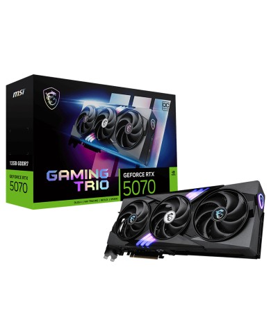 MSI GeForce RTX 5070 12G GAMING TRIO OC - Carte Graphique MSI GeForce RTX 5070 12G GAMING TRIO OC - Carte Graphique