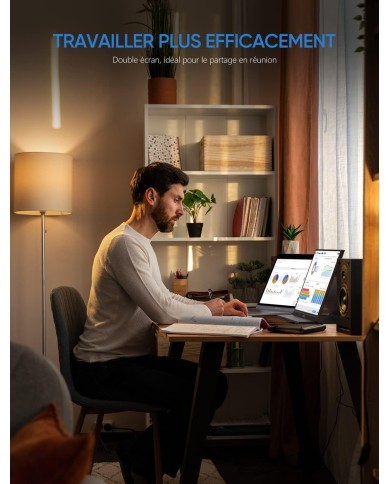 ARZOPA S1 TABLE– Moniteur Portable 15,6" FHD IPS ARZOPA S1 TABLE– Moniteur Portable 15,6" FHD IPS