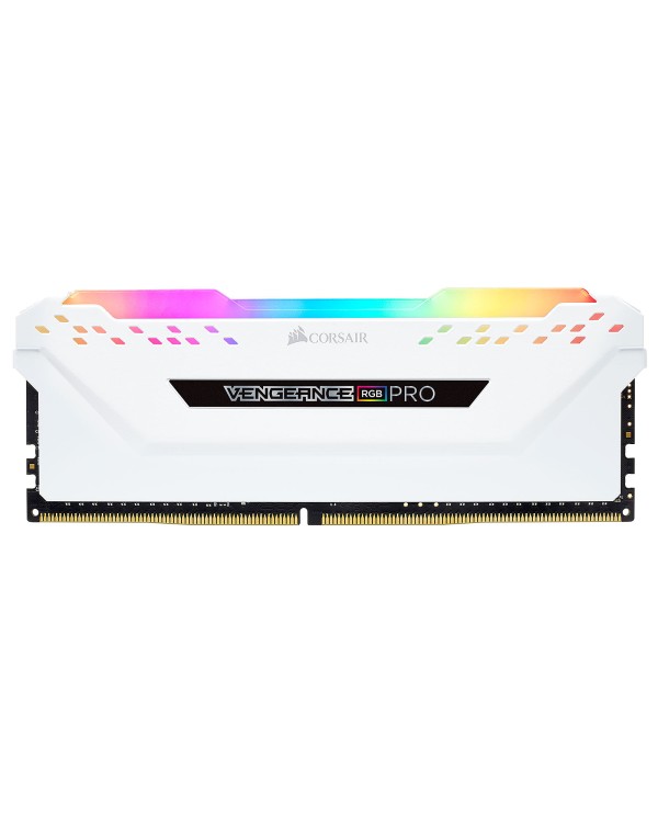 Corsair Vengeance RGB PRO Series 32 Go (4x 8 Go) DDR4 3200 MHz CL16 Blanc (version tray)