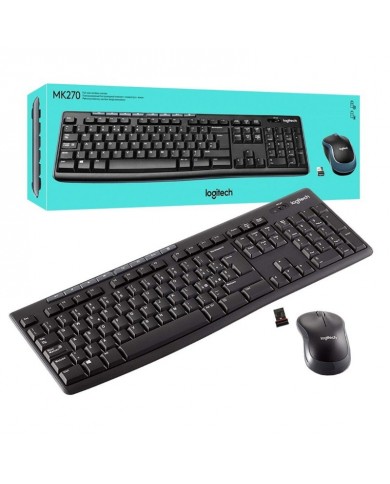 Logitech MK270 Wireless Keyboard and Mouse Combo