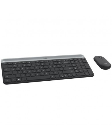 Logitech MK470 Slim Wireless Keyboard and Mouse Combo