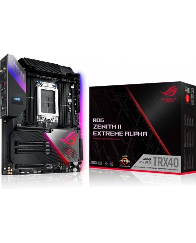ASUS ROG Zenith II Extreme Alpha AMD TRX40 E-ATX ASUS ROG Zenith II Extreme Alpha AMD TRX40 E-ATX