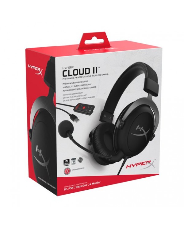 HyperX Cloud II (Noir)
