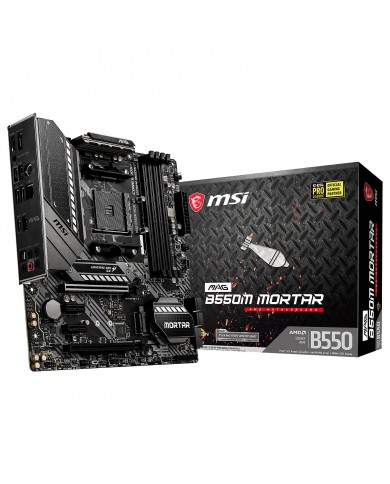 MSI MAG B550M MORTAR - CARTE MERE - MSI -Pc Gamer Casa MSI MAG B550M MORTAR - CARTE MERE - MSI -Pc Gamer Casa