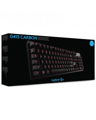 Logitech G413 (Carbone) - Clavier Logitech - Pc Gamer Casa - Maroc Logitech G413 (Carbone) - Clavier Logitech - Pc Gamer Casa - Maroc