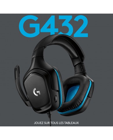 Logitech G G432 - Micro-casque - Pc Gamer Casa -Maroc Logitech G G432 - Micro-casque - Pc Gamer Casa -Maroc