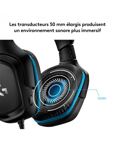 Logitech G G432 - Micro-casque - Pc Gamer Casa -Maroc Logitech G G432 - Micro-casque - Pc Gamer Casa -Maroc