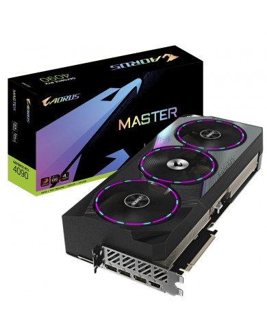 AORUS RTX 4090 MASTER 24G - PC GAMER CASA AORUS RTX 4090 MASTER 24G - PC GAMER CASA