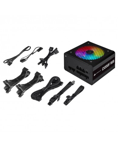 Corsair CX550F RGB 80PLUS Bronze (Noir) - Achat Alimentation PC - PC GAMER CASA