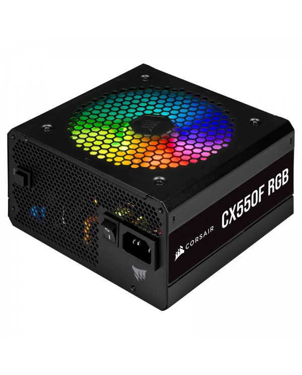 Corsair CX550F RGB 80PLUS Bronze (Noir)