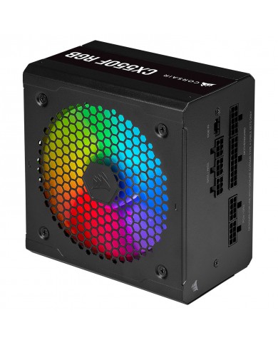 Corsair CX550F RGB 80PLUS Bronze (Noir) - Achat Alimentation PC - PC GAMER CASA