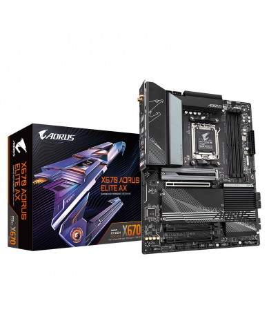 Gigabyte X670 AORUS ELITE AX - Pc Gamer Casa Gigabyte X670 AORUS ELITE AX - Pc Gamer Casa