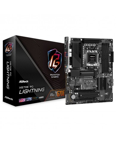 ASRock X670E PG Lightning AM5 DDR5 - Carte mère ASRock X670 - Pc Gamer Casa ASRock X670E PG Lightning AM5 DDR5 - Carte mère ASRock X670 - Pc Gamer Casa