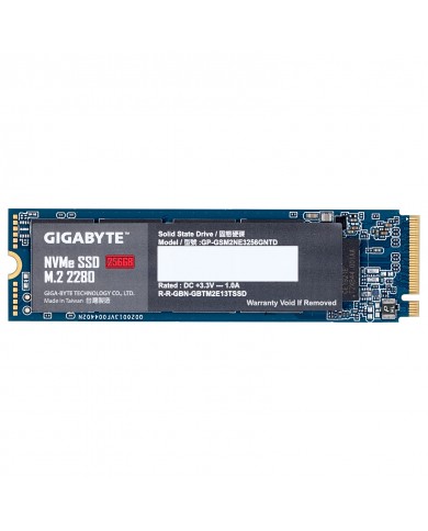Gigabyte NVMe M.2 2280 NVMe 256 Go  - Pc Gamer Casa