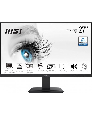 MSI Pro MP273 IPS FHD - Pc Gamer Casa MSI Pro MP273 IPS FHD - Pc Gamer Casa