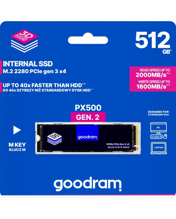 Goodram PX500 512 GB M.2 2280