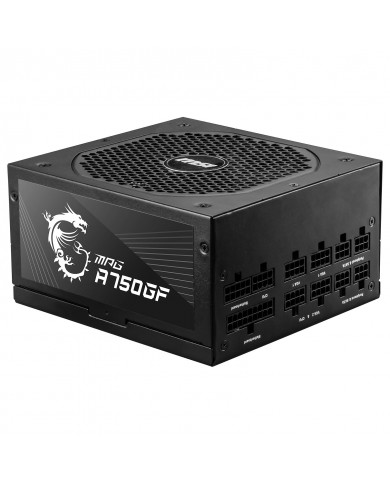 MSI MPG A750GF 100% MODULAIRE 750W ATX 12V - 80PLUS GOLD - Pc Gamer Casa MSI MPG A750GF 100% MODULAIRE 750W ATX 12V - 80PLUS GOLD - Pc Gamer Casa