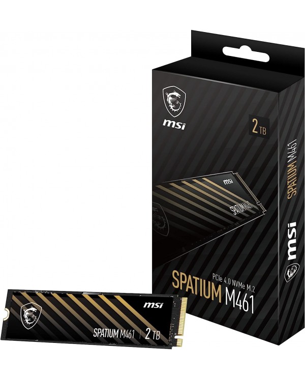 MSI SPATIUM M461 2TB  PCIe 4.0 NVMe M.2
