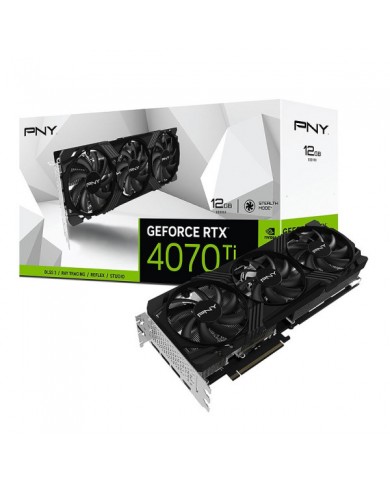 PNY RTX 4070 Ti VERTO Triple Fan 12GB - Pc Gamer Casa PNY RTX 4070 Ti VERTO Triple Fan 12GB - Pc Gamer Casa