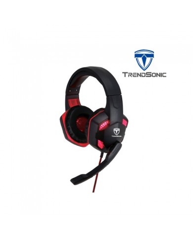 TRENDSONIC Pack Gamer Clavier - Souris - Casque Micro - Tapis - Pc Gamer Casa