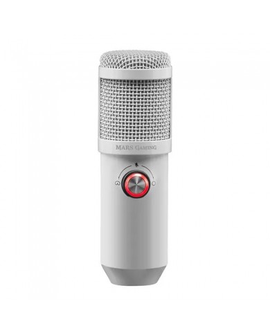 Mars Gaming MMICXW STUDIO PRO MIC White - Pc Gamer Casa Mars Gaming MMICXW STUDIO PRO MIC White - Pc Gamer Casa