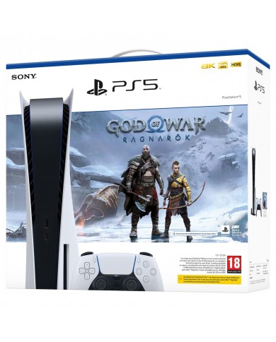 Sony PlayStation PS5 + God of War: Ragnarok - Pc Gamer Casa Sony PlayStation PS5 + God of War: Ragnarok - Pc Gamer Casa